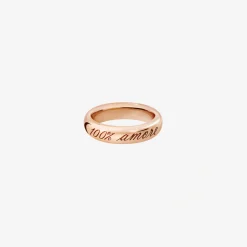 DAC3000 HEART SR09R 030 Dodo heart ring rose gold synthetic ruby