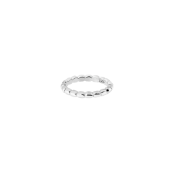 Anello granelli in argento 925.