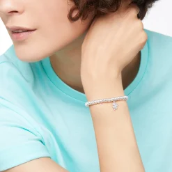DBA600A RONDE 000OA 110 Dodo rondelle bracelet silver 18k yellow gold
