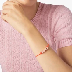 Bracciale simboli 5 DBC3001 LETAM RORAG 100 Dodo symbols bracelet amo rose gold plated silver