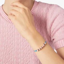 Bracciale simboli 5 DBC3003 LETSE BLRAG 100 Dodo symbols bracelet sempre rose gold plated silver
