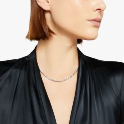 DCC0002 GRANX GAGMX 100 Dodo mini granelli necklace 9k rose gold silver steel