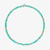 DCC2007 RONDE VERAG 010 Dodo rondelle necklace 18k rose gold plated silver recycled plastic