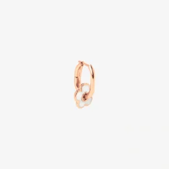 Alternative view of Orecchino fiore in oro rosa 9K. Mezzo paio.
