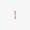 DMB2012 LETIL 0009R 010 Dodo letter i charm 9k rose gold