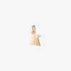 DMB2014 LETKL 0009R 010 Dodo letter k charm 9k rose gold