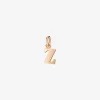 DMB2029 LETZL 0009R 010 Dodo letter z charm 9k rose gold