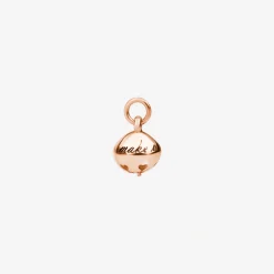 Ciondolo campanello in oro rosa 9K.