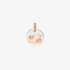 DMC2007 ZODCN 0009A 010 Dodo cancer charm silver 9k rose gold