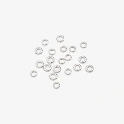 Set 20 componenti rondelle in argento 925.