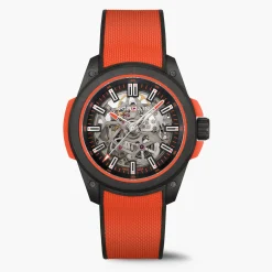 Norqain Wild ONE Skeleton Coral Red