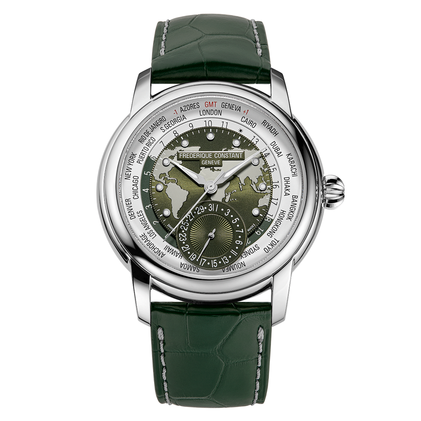 Frederique Constant Classic Worldtimer Manufacture 1 Frederique Constant Classic Worldtimer Manufacture